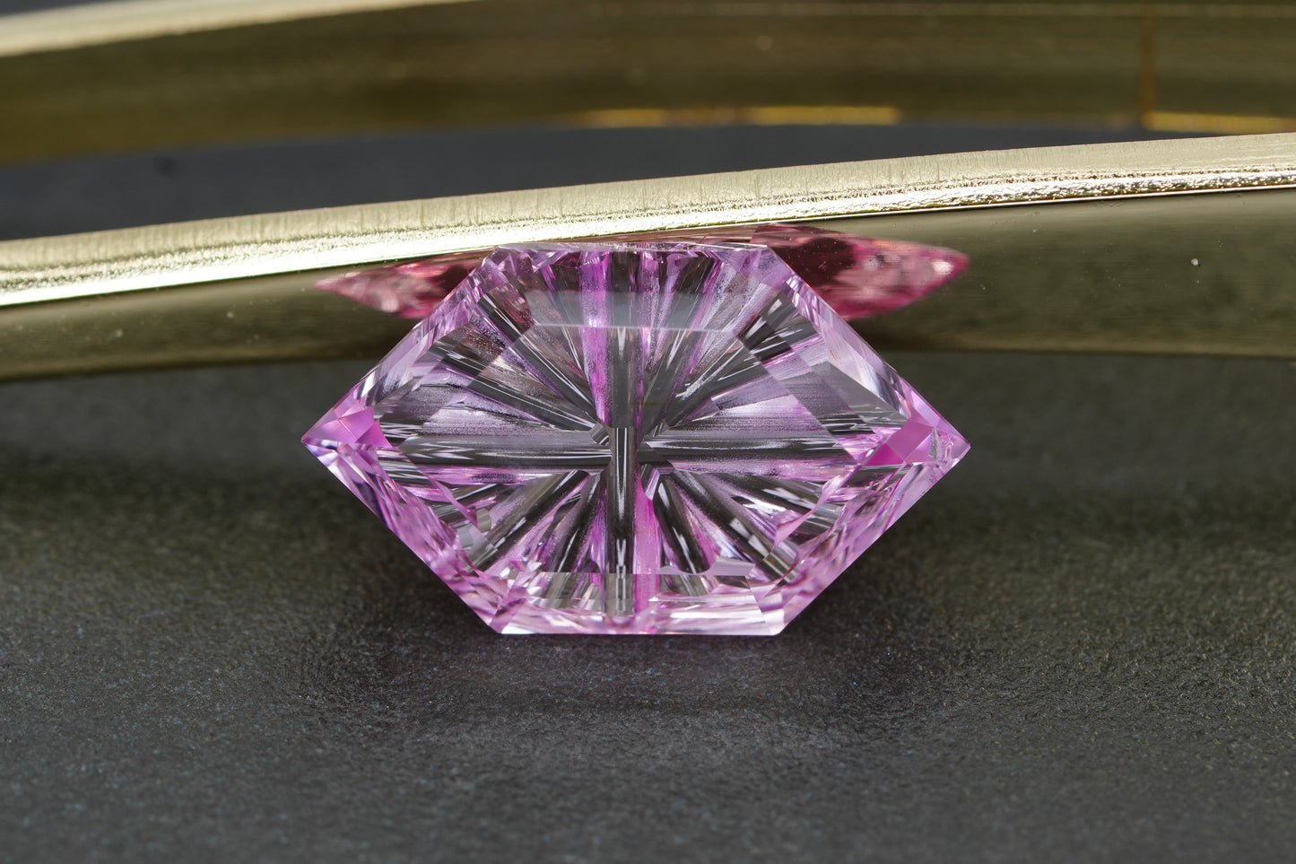 3.1ct Fantasy Cut Lab Sapphire