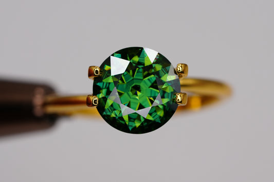 2.29ct Green Moissanite