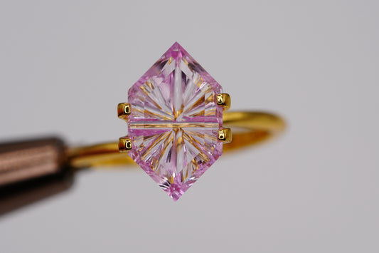 3.1ct Fantasy Cut Lab Sapphire