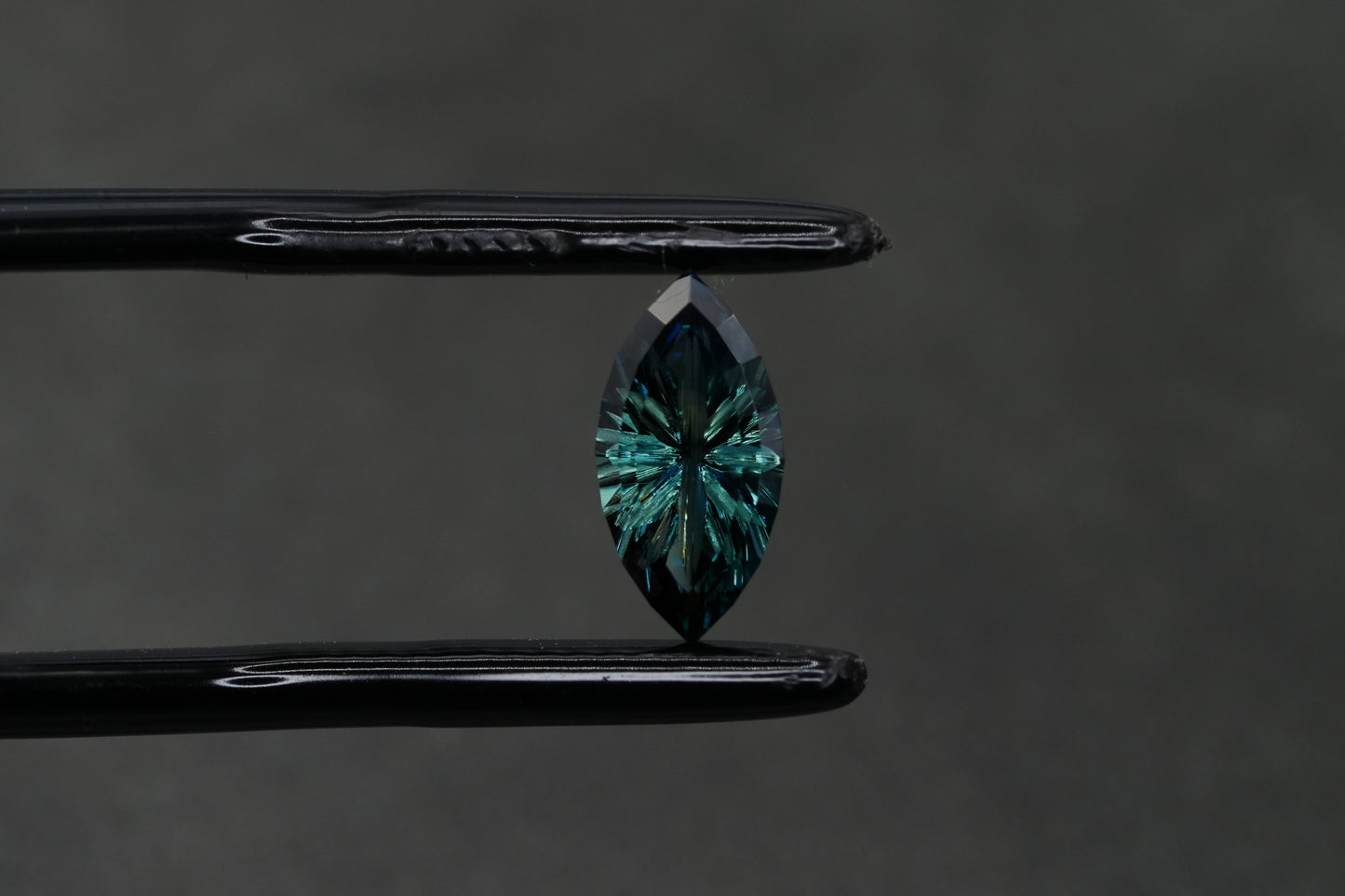 1.22 Carat Fantasy Cut Natural Teal Sapphire