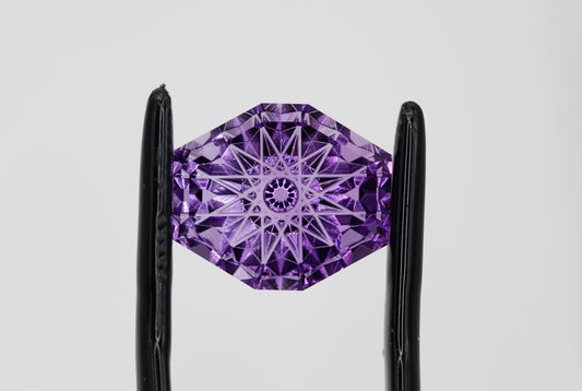 6.24 Carat Fantasy Cut Amethyst