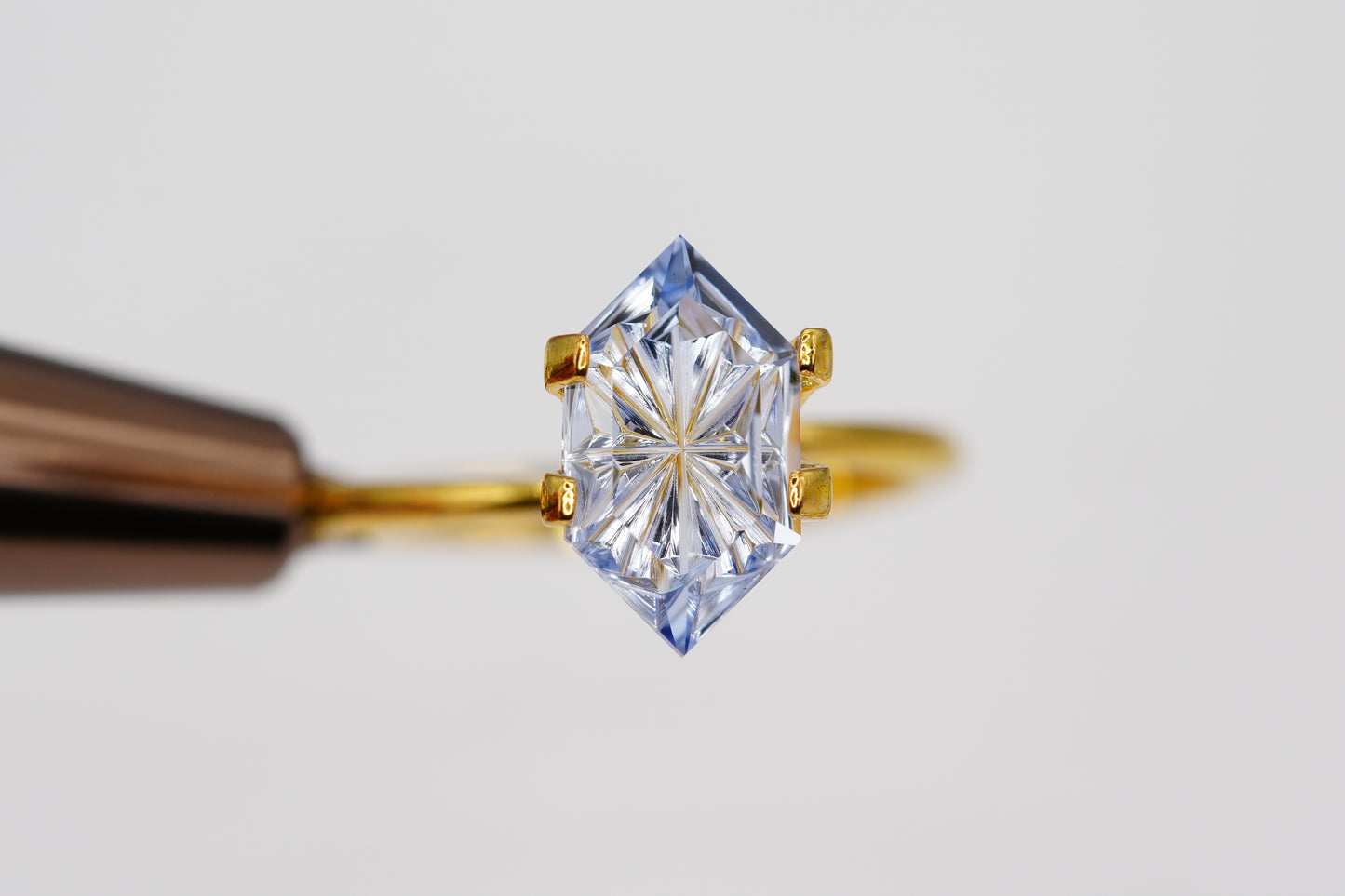 2.15 Carat Fantasy Cut Lab Sapphire