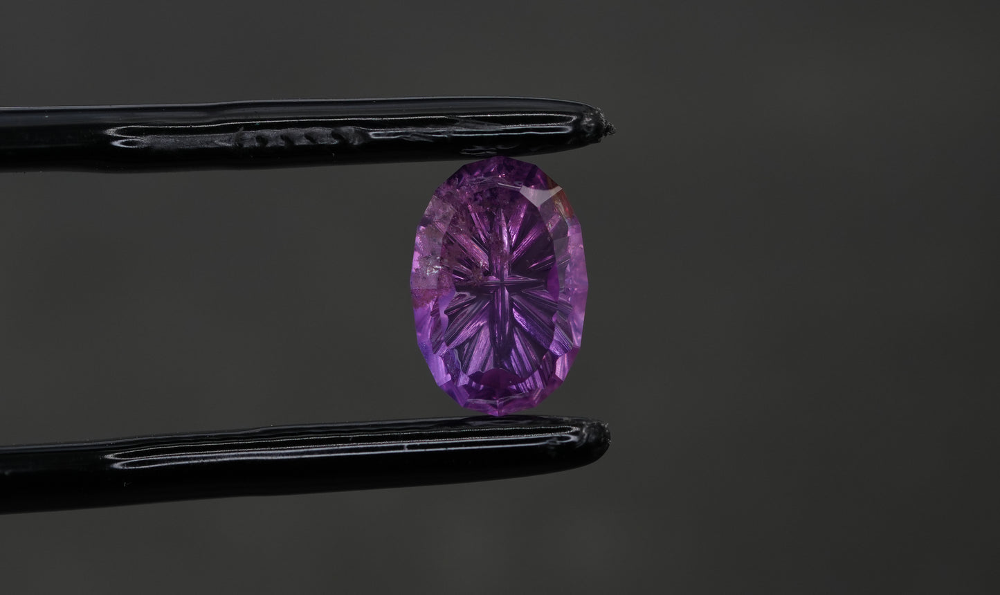 1.43 Carat Fantasy Cut Natural Umba Sapphire