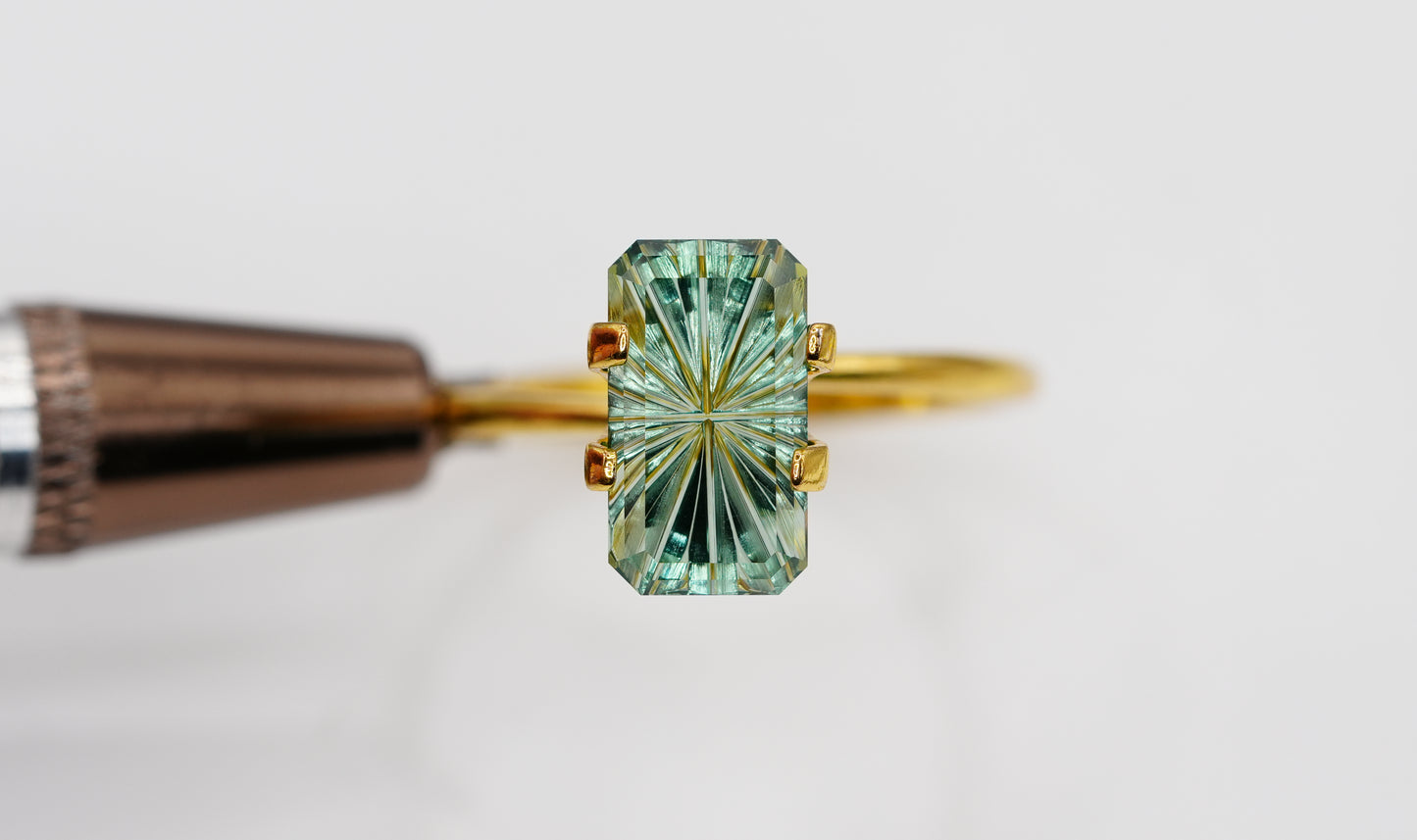 2.8 Carat Fantasy Cut Lab Sapphire