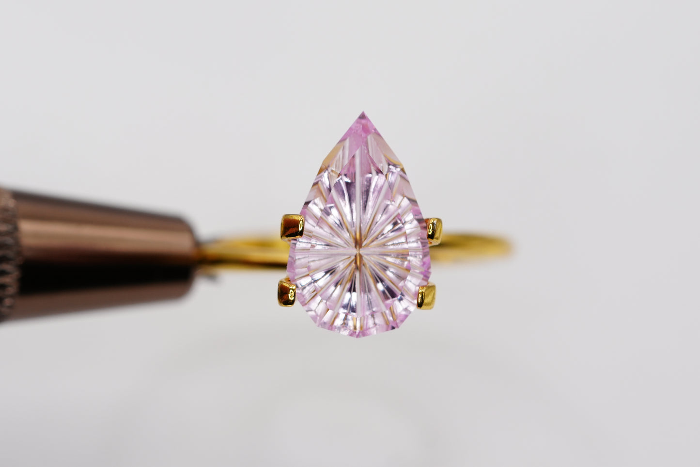3.5 Carat Fantasy Cut Pink Lab Sapphire