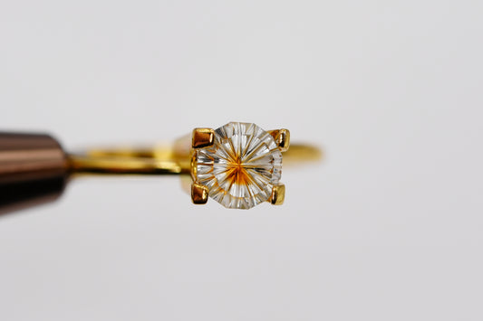 1.06 Carat Fantasy Cut Natural Heated Parti Montana Sapphire