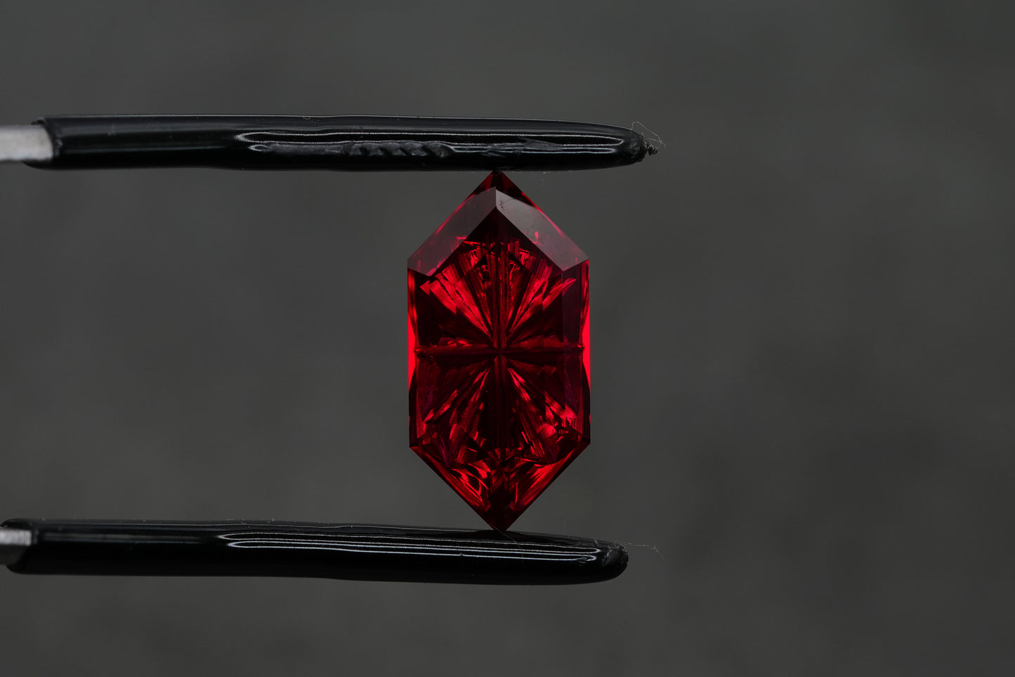 3.7 Carat Fantasy Cut Pigeon Blood Lab Ruby