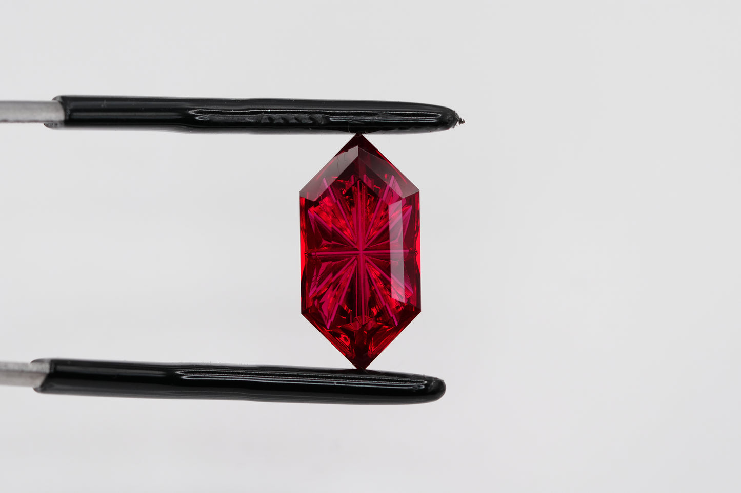 3.7 Carat Fantasy Cut Pigeon Blood Lab Ruby