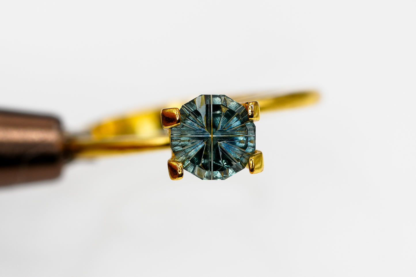 1.13 Carat Fantasy Cut Natural Heated Parti Montana Sapphire