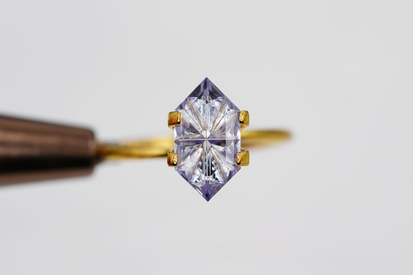 1.89 Carat Fantasy Cut Lab Sapphire