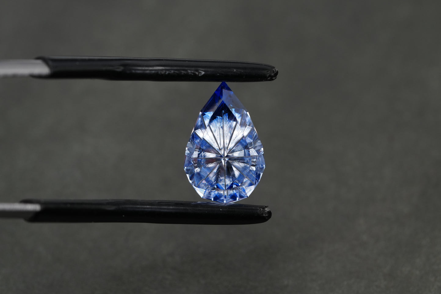 2.58 Carat Fantasy Cut Blue Parti Lab Sapphire